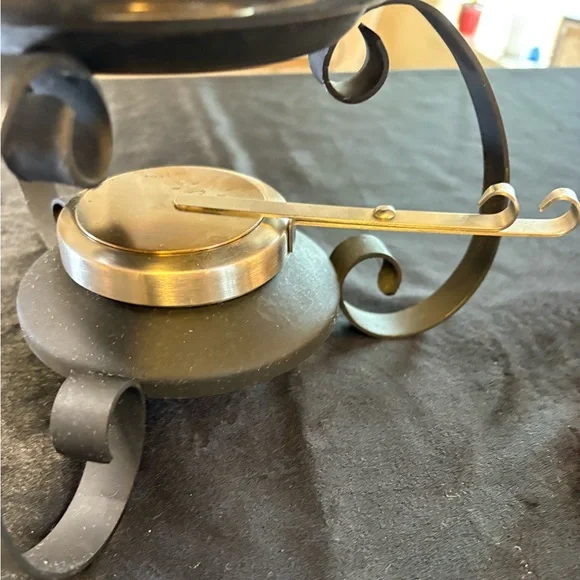 Vintage Oneida Stainless Steel Fondue Pot Set - Picture 3 of 11